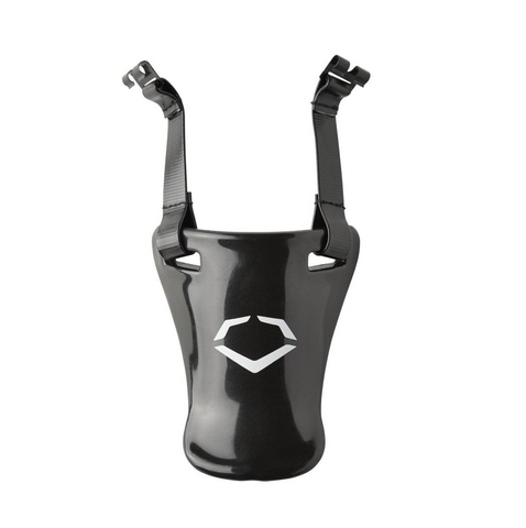 EVOSHIELD  CATCHERS THROAT GUARD 4.5INCH BLACK ONE SIZE