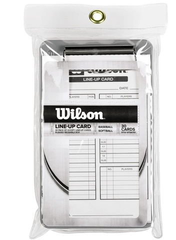 WILSON LINEUP CARDS