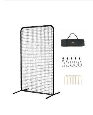 Coaches Safety pitching net, 7' x 4"